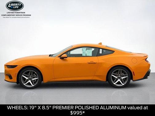 Orange 2026 Ford Mustang EcoBoost Premium