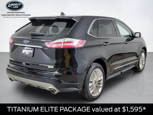 Agate Black 2020 Ford Edge Titanium