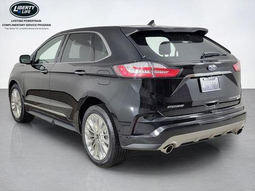 Agate Black 2020 Ford Edge Titanium