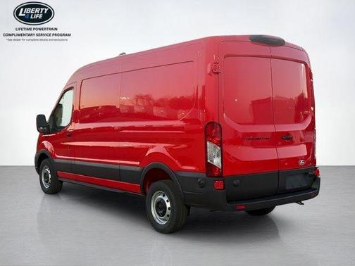 Race Red 2026 Ford Transit-250 148 WB Medium Roof Cargo
