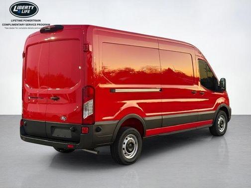 Race Red 2026 Ford Transit-250 148 WB Medium Roof Cargo