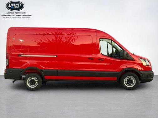 Race Red 2026 Ford Transit-250 148 WB Medium Roof Cargo