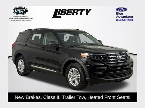 Black Metallic 2021 Ford Explorer XLT