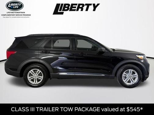 Black Metallic 2021 Ford Explorer XLT