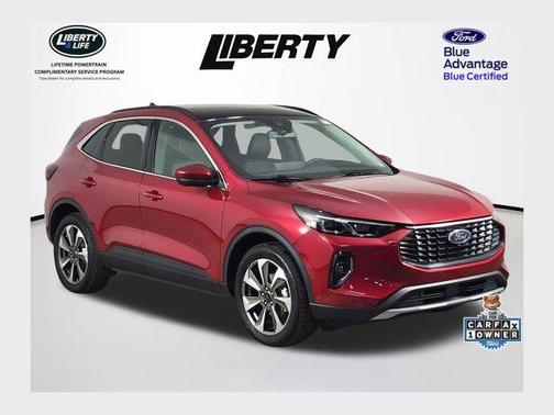 Red Metallic 2023 Ford Escape Platinum