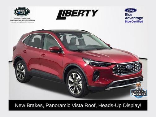 Rapid Red Metallic Tinted Clearcoat 2023 Ford Escape Platinum