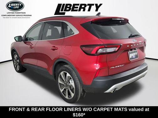 Red Metallic 2023 Ford Escape Platinum