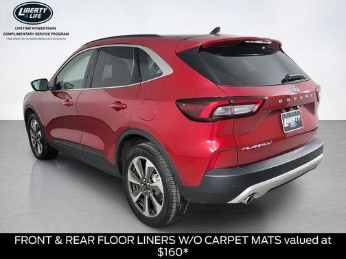 Rapid Red Metallic Tinted Clearcoat 2023 Ford Escape Platinum