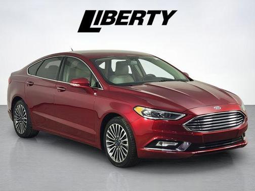 Ruby Red Metallic Tinted Clearcoat 2017 Ford Fusion SE