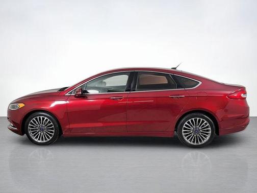 Ruby Red Metallic Tinted Clearcoat 2017 Ford Fusion SE