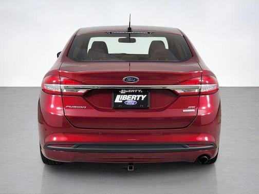 Ruby Red Metallic Tinted Clearcoat 2017 Ford Fusion SE