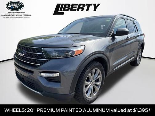 Carbonized Gray Metallic 2023 Ford Explorer XLT