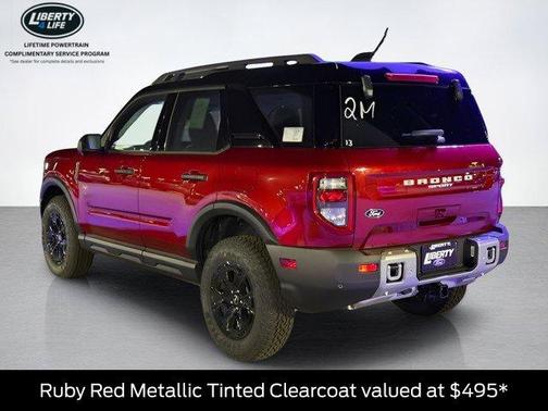 Ruby Red Metallic 2026 Ford Bronco Sport Badlands
