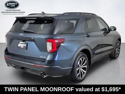Stone Blue Metallic 2023 Ford Explorer ST-Line