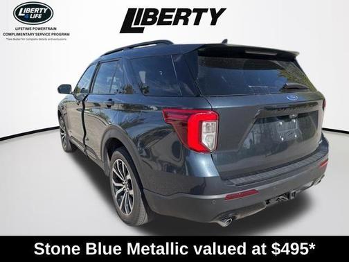 Stone Blue Metallic 2023 Ford Explorer ST-Line