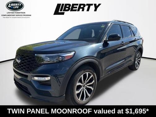 Stone Blue Metallic 2023 Ford Explorer ST-Line