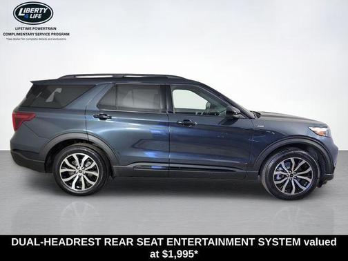 Stone Blue Metallic 2023 Ford Explorer ST-Line