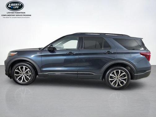 Stone Blue Metallic 2023 Ford Explorer ST-Line