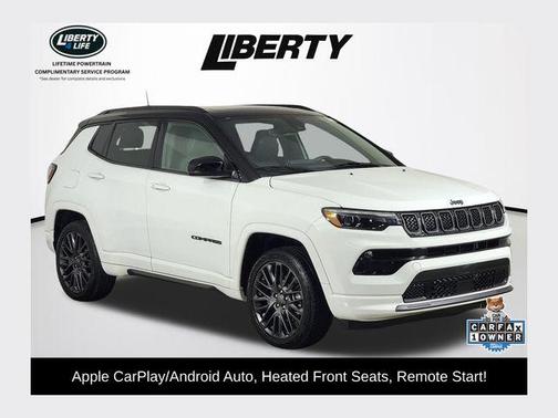 Bright White Clearcoat 2023 Jeep Compass Altitude