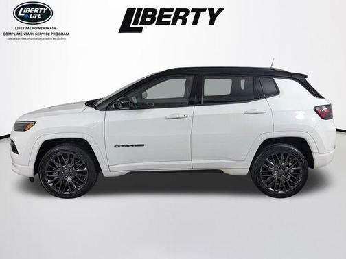 Bright White Clearcoat 2023 Jeep Compass Altitude