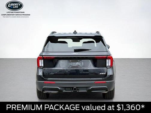 Black Metallic 2026 Ford Explorer ST-Line