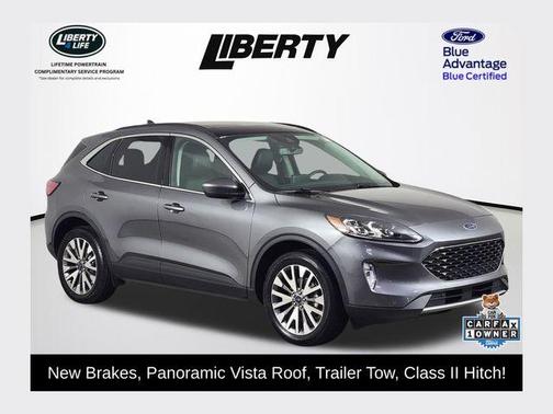 Carbonized Gray Metallic 2022 Ford Escape Titanium