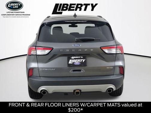 Carbonized Gray Metallic 2022 Ford Escape Titanium