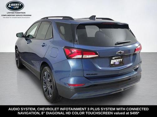 Lakeshore Blue Metallic 2024 Chevrolet Equinox RS