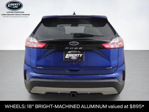 Atlas Blue Metallic 2022 Ford Edge SEL