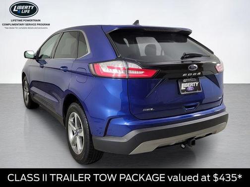Atlas Blue Metallic 2022 Ford Edge SEL