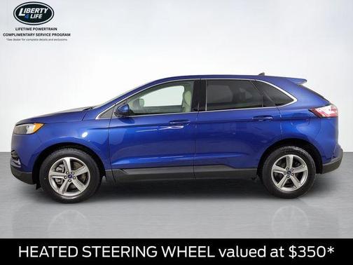 Atlas Blue Metallic 2022 Ford Edge SEL