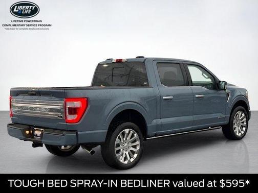 Azure Gray Metallic 2023 Ford F-150 Limited