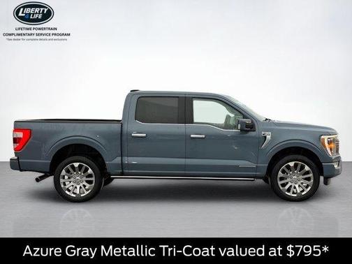 Azure Gray Metallic 2023 Ford F-150 Limited