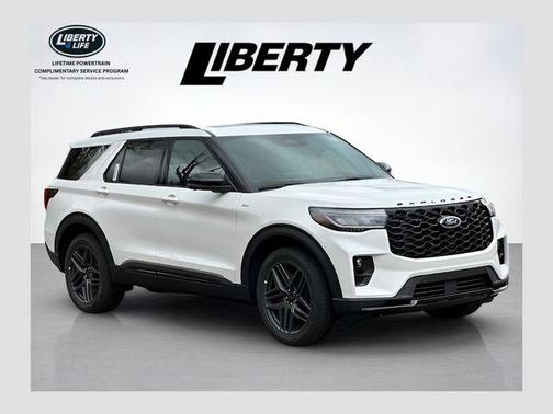 White 2026 Ford Explorer ST-Line