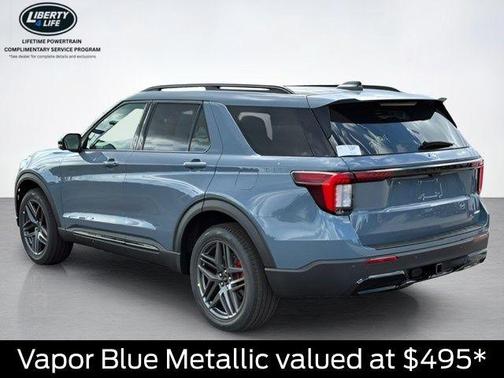 Vapor Blue 2026 Ford Explorer ST-Line