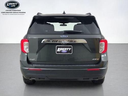 Forged Green Metallic 2023 Ford Explorer XLT