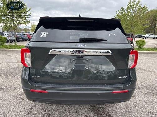 Forged Green Metallic 2023 Ford Explorer XLT