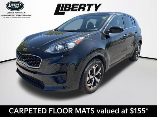 Black Cherry 2022 Kia Sportage LX