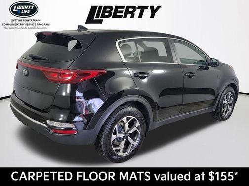 Black Cherry 2022 Kia Sportage LX