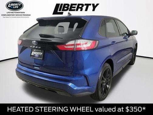 Atlas Blue Metallic 2024 Ford Edge ST Line