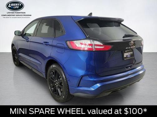 Atlas Blue Metallic 2024 Ford Edge ST Line