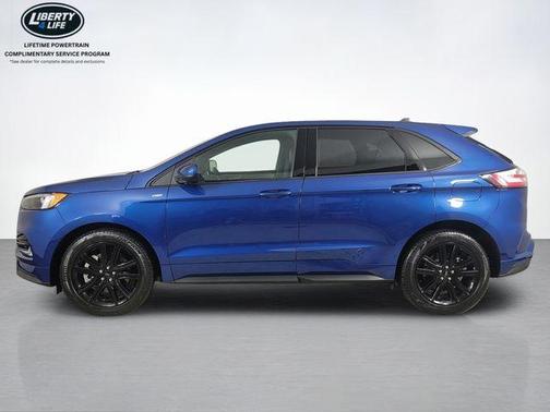 Atlas Blue Metallic 2024 Ford Edge ST Line