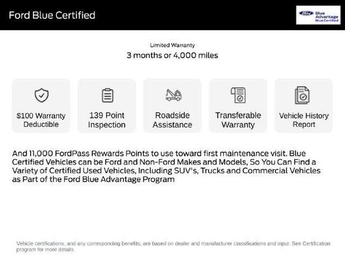 Atlas Blue Metallic 2024 Ford Edge ST Line