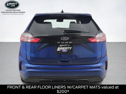 Atlas Blue Metallic 2024 Ford Edge ST Line