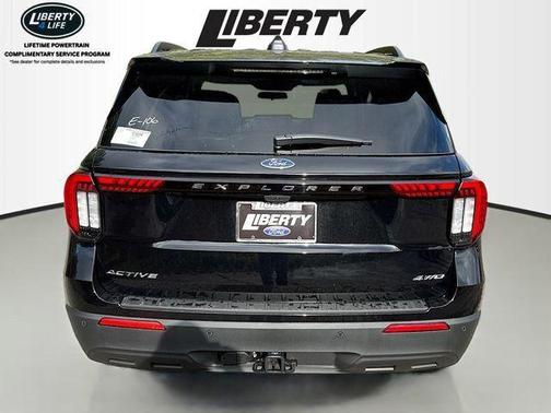 Black Metallic 2026 Ford Explorer Active