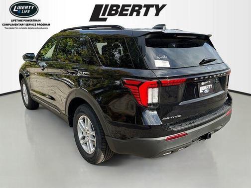 Black Metallic 2026 Ford Explorer Active