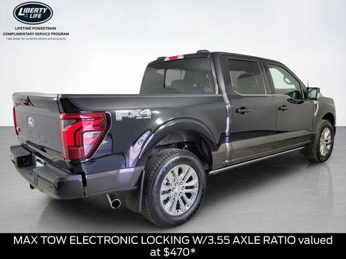 Agate Black Metallic 2024 Ford F-150 King Ranch