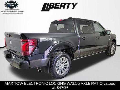 Agate Black Metallic 2024 Ford F-150 King Ranch