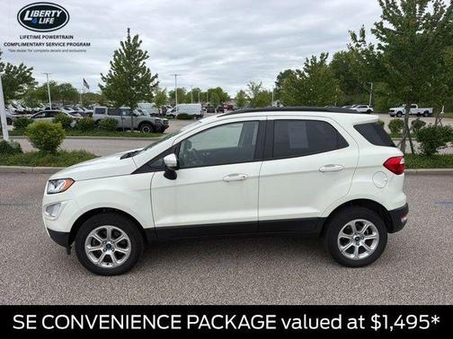 Diamond White 2022 Ford EcoSport SE