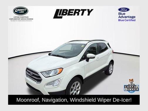 Diamond White 2022 Ford EcoSport SE